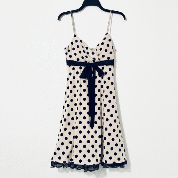 Macy's Dresses & Skirts - Macy’s Cocktail Dress (Cream/Black)